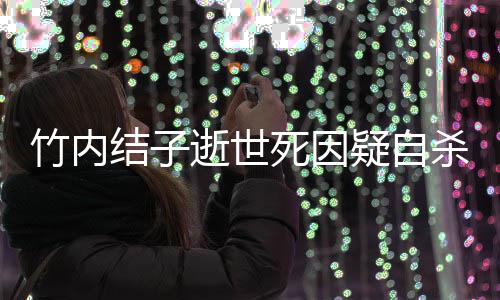 代表竹内竹内资料作品疑自个人逝世死因杀 是谁结子结子介绍