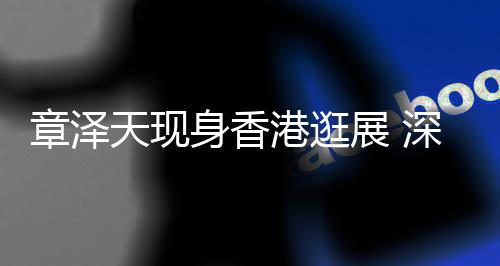 配金礼服大气黑裙章泽展 腰带优雅港逛天现身香深V