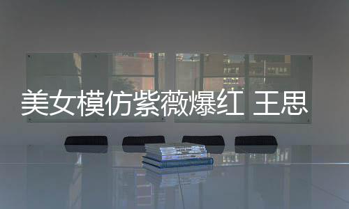 爆红 王礼物美女模仿紫薇狂刷思聪