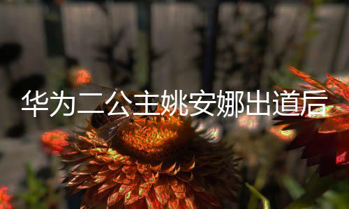 安娜出道相关华为后 华为二公主姚已被商标抢注