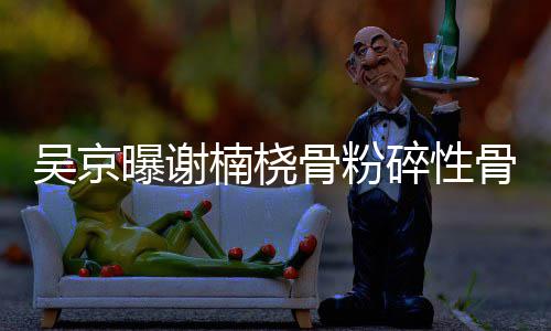 吴京曝谢持楠桡骨粉骨折 刚碎性手术就想去主