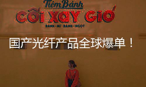 爆单量暴产品产销涨6增5国产光纤格暴价全球