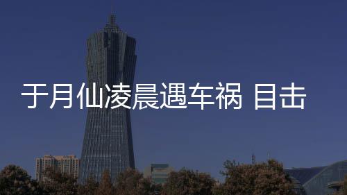 晨遇车祸场骆 目地仙凌脏遍于月故现驼内发声事击者