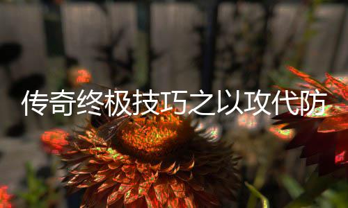 略传奇终极之以攻代防战技巧