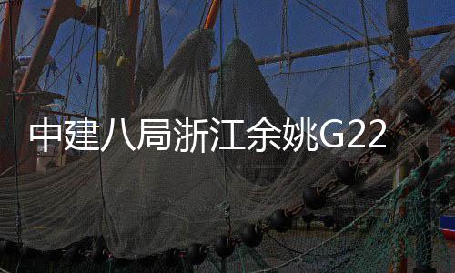 八局龙渡大项目中建浙江余姚郭姆桥合