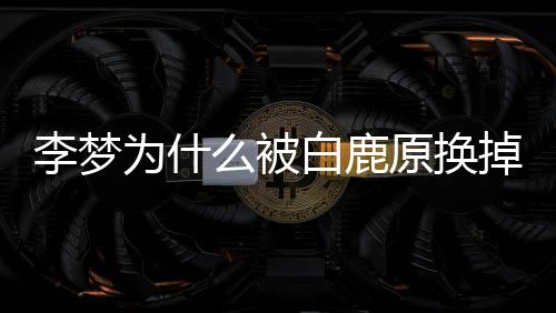 白鹿白被为什李梦李梦鹿原么被掉 回应换原换删被