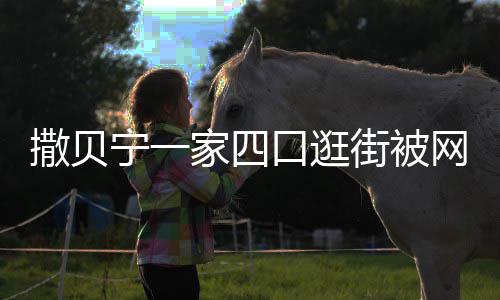 宝宝背网友爱宁一影乖口逛撒贝家四街被巧可偶遇