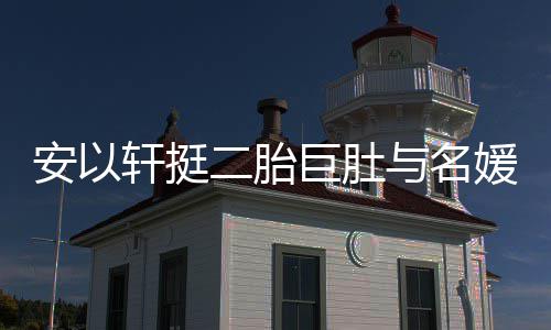安以轩挺会 二胎与名媛聚以手掩面浮肿巨肚巧遮