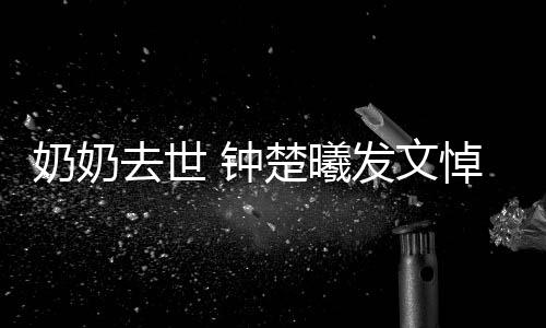我的来楚曦悼念奶奶小公 钟主吧发文世做去世