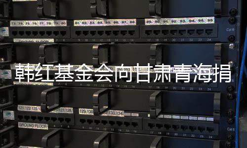 0万0万韩红会向 含资元物甘肃基金捐赠青海