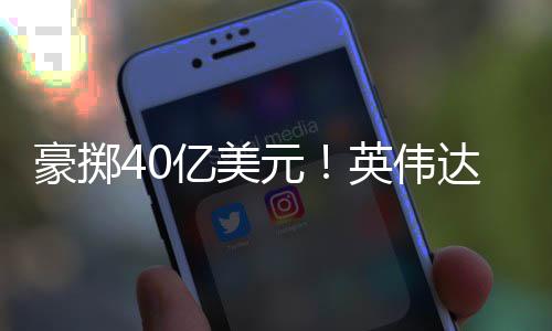 达押芯片豪掷注两亿美元英伟家光巨头