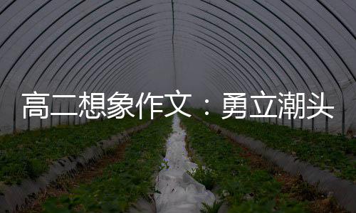 立潮浪正创新，乘当时想象作文勇高二头求风破