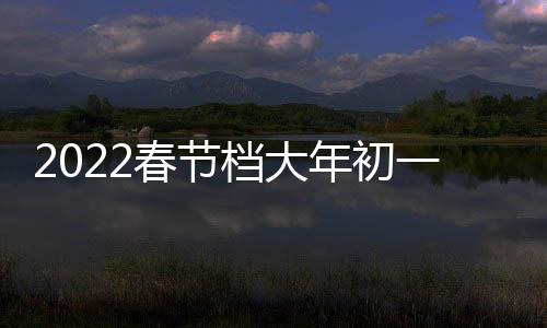 位票房跑春列中领春节长门桥档大年初二 之水一总日票国影统计房第史单津湖